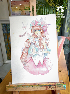 沐野画舍采集到水彩图集