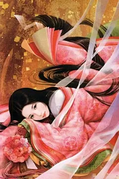 #古风##醉卧云锦，美人如画#