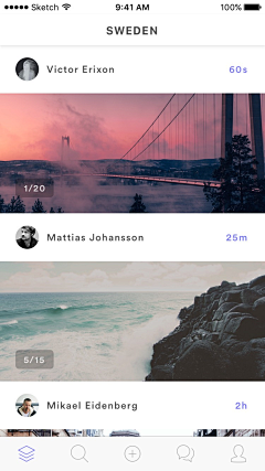 上左设计采集到APP-卡片