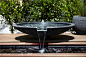 1.2m Shallow Bowl garden water feature: 