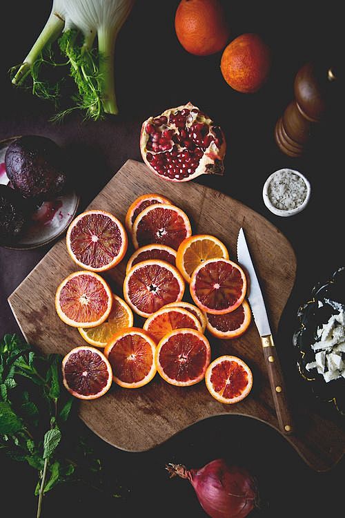 blood oranges.: 