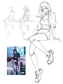 在逃进行时采集到速写02
