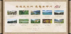 海报   广告展板   地产 郴州 城市景点介绍 文旅 卷轴