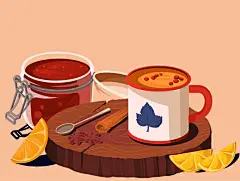 美食插画如何呈现创意？ - 优优教程网 - 自学就上优优网 - UiiiUiii.com : 插画师 Helen Lee 的一组美食扁平插画作品，作者巧妙的运用色彩，几何图形，纹理，图案和灯光；每一幅画都非常治愈，从画面中也可以看出作者是一个非常精致、热爱生活的人。