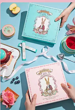 布兰兔blanbunny 瑰果物语花茶礼盒玫瑰花茶花果茶礼盒送礼品袋子-tmall.com天猫