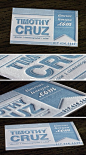 this is actually my card. ha! random   Letterpress Business Cards - Business Cards - Creattica: 