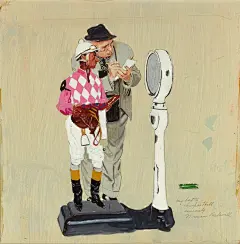 美国插画大师诺曼·洛克威尔作品