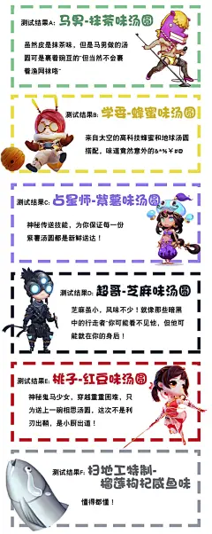 高能汤圆测试来袭！你的汤圆是马男味的？？什么？？ | TapTap 发现好游戏 : 好久不见呀，各位奇葩宝贝们！别来无恙！！扫地工好想念你们哟！！近来（在家里）过得怎么样？是毫不松懈继续学习，还是放肆吃喝已经大胖十斤？不过不管怎样，还是要记得留在家里，减免外出呀！为了给大家找点事做劳逸结合，你们阔爱的扫地工可是特地联系了奇葩的各路英雄，给大伙安排上了元宵奇趣汤圆小测试和元宵节游戏活动~快来康康吧！ 奇趣汤圆小测试奇葩的汤圆“千奇百怪”，口味众多！快来测试看看最合你口味的汤圆会是s...