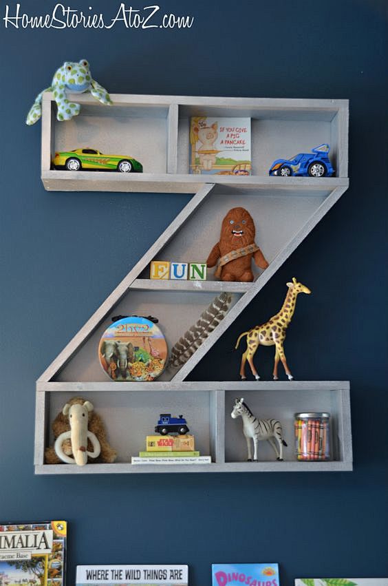 letter shelf for kni...