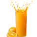 橙子汁橙汁水素材元素