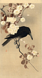 树麻雀和竹子 - 大原篁村 - WikiPaintings.org