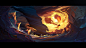 Matte Painting 04_060, Kevin-Mark Bonein : Final shot from the animated short "Como Hacer La Tempeta". :)