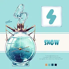 hareroom1将APP香水化！你喜欢哪一款？#爱与艺术# #插画# ​​​​