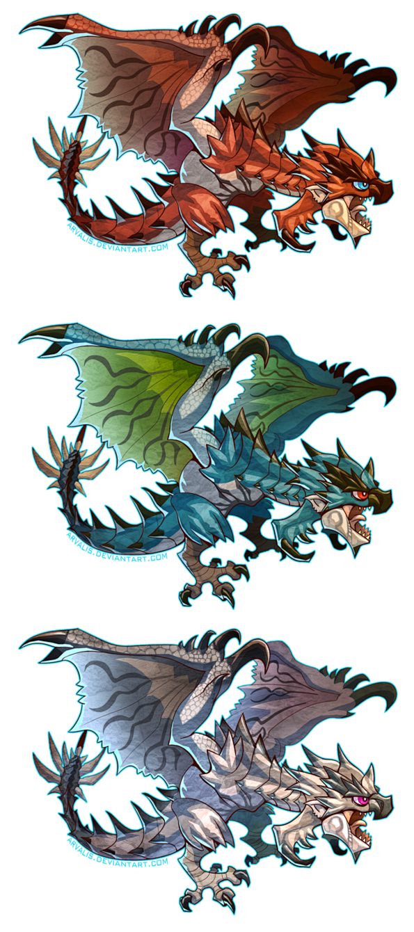 Rathalos Cuties by a...