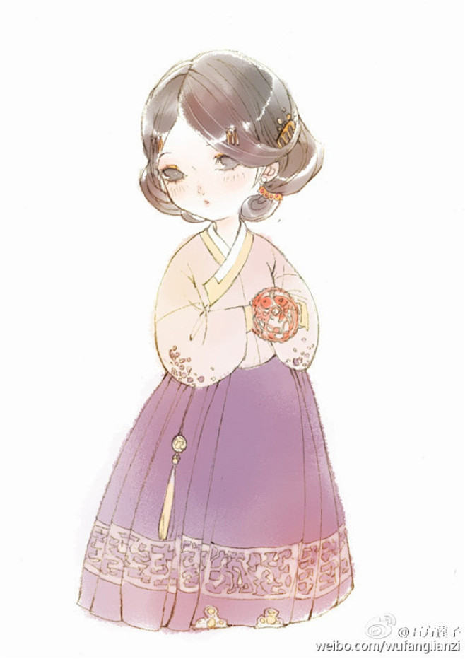 #漫画汉服#袄裙