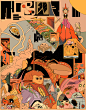 Gibberish Exploration: Illustrations by Ori Toor | Inspiration Grid : ‘Gibberish Exploration’ is an ongoing series of nonsensical illustrations by Israeli artist Ori Toor. More illustrations via Behance