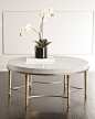 Cynthia Rowley for Hooker Furniture Aura Round Coffee Table: