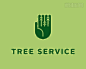 Tree Service树服务logo设计