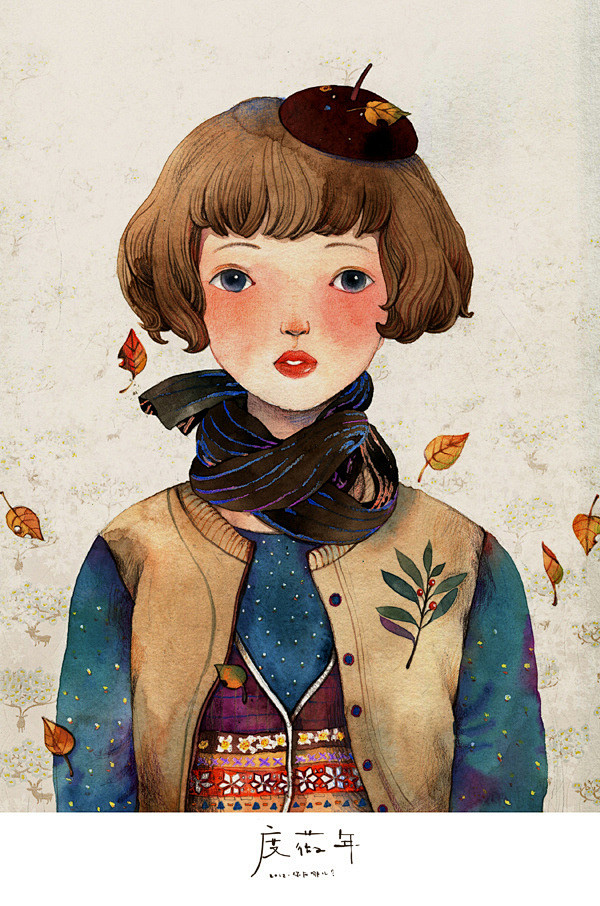 彼岸梦想（度薇年插画作品）_hdamei...