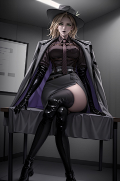 公输墨白采集到AI美女