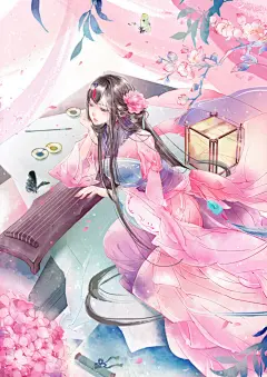 〔 作者' 饼子会飞 〕 古风美人 ° - 堆糖，美图壁纸兴趣社区 _古风插画_T2020227 #率叶插件，让花瓣网更好用_http://ly.jiuxihuan.net/?yqr=undefined#