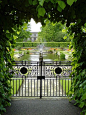 景观庭院花园入口大门设计图集丨别墅铁艺门木质大门栏杆围栏设计