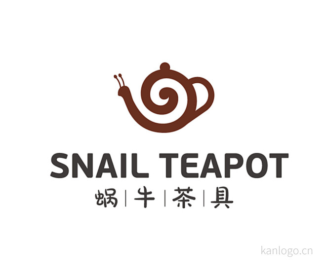 蜗牛茶具-看LOGO网
