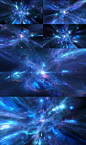 4K震撼穿越宇宙星云快速穿梭