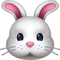 emoji | 兔子头 | facebook | 240 x 240