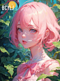 流光✨｜粉色系甜酷女孩~ 少女节日快乐