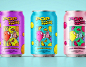 Pop Tonic Soft Drink Brand Identity & Packaging : Pop Tonic | Carbonated Soft Drink Brand Identity and Packaging DesignPop Tonic makes a range of juicy and delicious soft drinks and tonic waters sure to make your taste buds POP!The goal was to create 