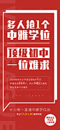 地产学区房政策海报-源文件