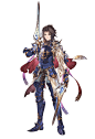 Wind Lancelot Character Art from Granblue Fantasy