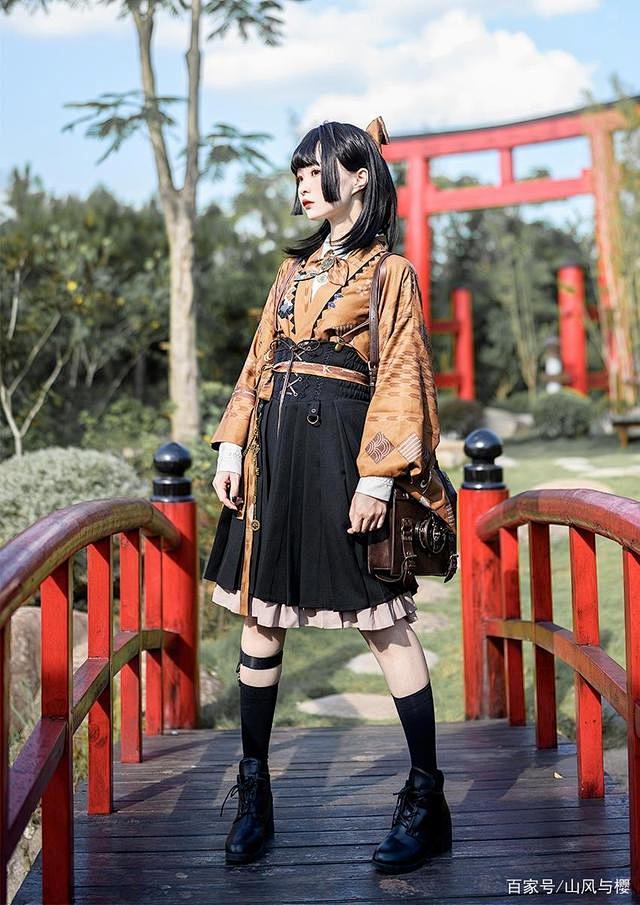 大正风Lolita-超级貌美的和风大正风系列你心动了吗？