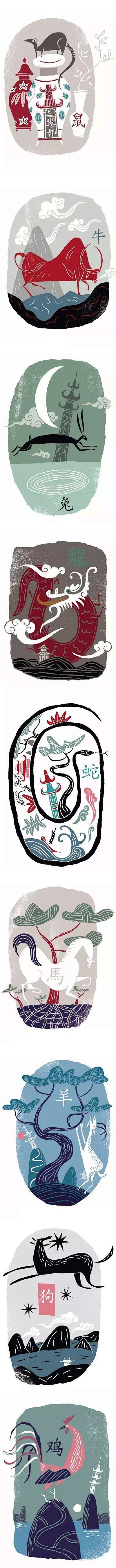 【生肖印章插图设计】
         ...
