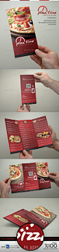 Food Menu Trifold Broshure V1 - GraphicRiver Item for Sale