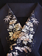 Haneri / neckpiece (on a kimono)