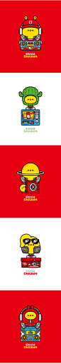 Little Chicken发条鸡仔卡通形象 | 暖雀网-吉祥物设计/ip设计/卡通人物/卡通形象设计/卡通品牌设计平台