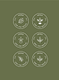 I know we want them to be a bit more complex than this, but I like the "badgey"ness of this, and think it might be useful, because we can have different badges for different programs, all with the same design style.: 