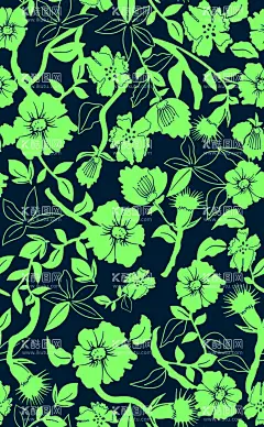 色块  - 源文件下载【酷图网】热带植物,数码印花,芭蕉叶,花型,手绘,设计,大花,色块,