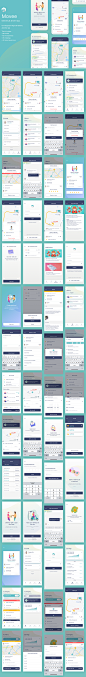 #APP模板#
客户司机端打车软件引导页矢量图优惠券app ui源文件fig模板