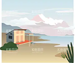 湖边房子壁画图片  - 源文件下载【酷图网】挂画,墙画,壁画,背景墙,影背墙风景,风景图,风景,无框画,软包画面,墙纸,壁纸,壁布,墙布,清新,电视背景墙,床头背景墙,沙发背景,画,风景画,山水画