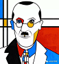 蒙德里安（Piet Cornelies Mondrian）—— 纯粹的抽象艺术
