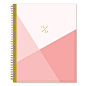 Amazon.com : Blue Sky 2023-2024 Academic Year Weekly and Monthly Planner, 8.5" x 11", Flexible Cover, Wirebound, Cali Pink (130619-A24) : Office Products