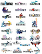 Final Fantasy Logo Compilation by hajpero
