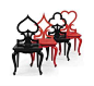 Emilio Terry's whimsical statement chairs. See my board dedicated just to 'sculptural furniture!'