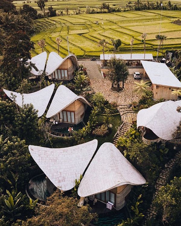 巴厘岛，卡巴卡巴村，乌拉曼生态度假村 /...