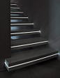 Corian® hanging stairs LUXO SURFACES by OFFICINE SANDRINI