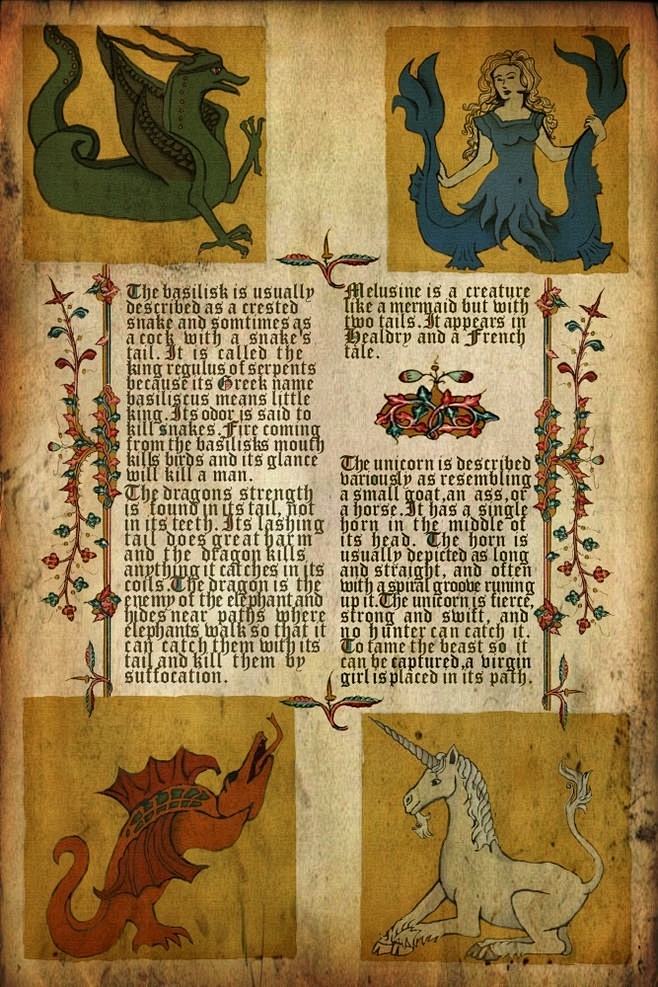 中世纪圣经手抄本插图