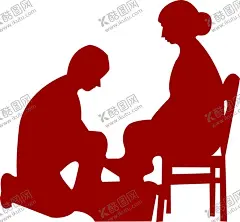 洗脚 【酷图网】洗脚,孝,美德i,养老,母亲